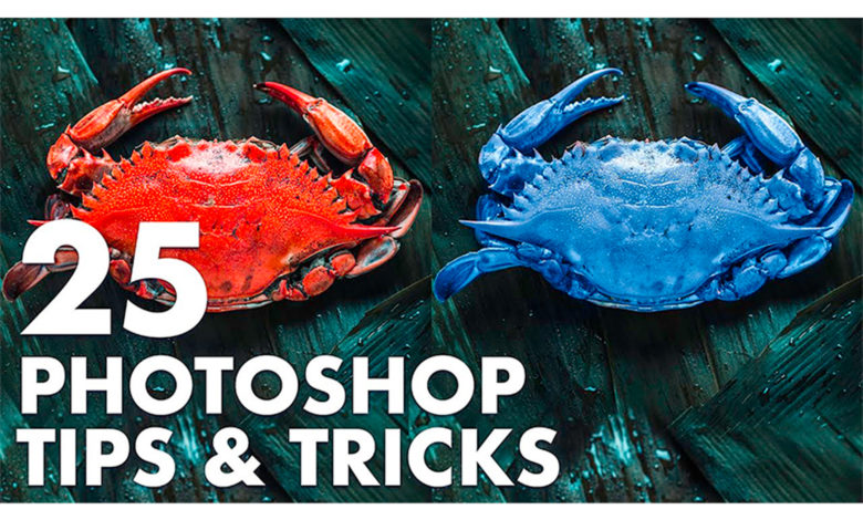 25 Photoshop TIPS AND TRICKS (must know!) From TutVid (Nathaniel Dodson)