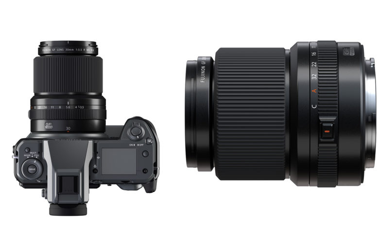 Fuji anuncia lente Fujinon GF30mm F / 3.5 R WR e a maior atualização de firmware para o sistema GFX