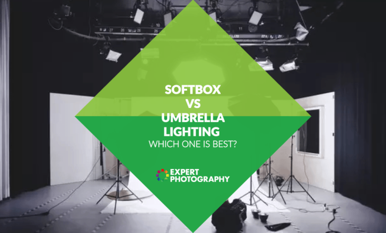 Softbox vs. iluminação de guarda-chuva (qual é a melhor para você?)