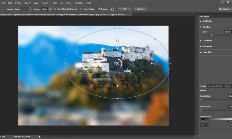 Adobe Photoshop em 60 segundos: a galeria de desfoque