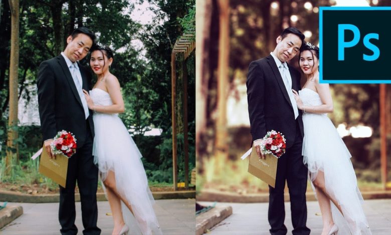 Como criar uma ação de casamento no Photoshop